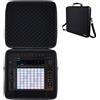Banworks Custodia rigida in PU per controller MIDI su misura per Ableton Push 3 (versione desktop/standalone), controller di prestazioni per workstation audio, custodia da trasporto JT/HCQSNB-01 (solo