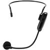 Sxhlseller Microfono, Microfono Professionale UHF con Microfono per Distorsione Armonica Wireless per Amplificatore Vocale Computer per Insegnamento, Guide Turistiche, Vendite, Presentazioni, Conferenze