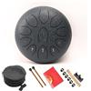 Surwin Steel Tongue Drum 8 Pollici 11 Note Rain Drum, Portatile Handpan con Bacchette per Tamburi e Borsa, Chakra Drum Tamburo Pioggia Drum per Meditazione Healing Yoga (Blu navy)
