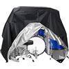Skyour Set di batteria antipolvere Skyour Heavy Duty Large Electric Drum Kit Copre 108x80 pollici Impermeabile Anti UV Strumenti musicali all'aperto Set di batteria Accessori Borse Copertura