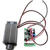 sunshine-electronics 12V Fat Beam 532nm 80mW Green Diode Laser Dot Module 33x33x78mm /Driver out & TTL 0-20KHz