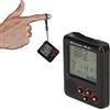 equlup Mini metronome, metronomo digitale LCD Mini Metronomo Clip su USB Caricando piccoli accessori musicali con suono chiaro per pianoforte, chitarra, flauto, violino, tamburo