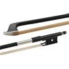 GLASSER Archetto per Violino, Fiberglass, Made in USA, 203SH-44, Rivestimento in nickel-silver, per 4/4 Violino