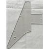 Mixiduoad Battipenna per chitarra Gibson Explorer 76 Reissue Style (1 strato trasparente trasparente)