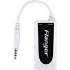 Dilwe Connettore Converter, Flanger FC-21 Chitarra Elettrica Basso al Telefono Mobile Connettore Convertitore Strumenti Accessorio