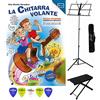ffalstaff La Chitarra Volante (Volume 1) | Leggio - Poggiapiedi - 5 Plettri in Omaggio