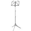K&M 10052 Leggio per spartiti musicali nero - Leggio extra alto - treppiede metallico estensibile da 64 a 150 cm