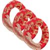 SUPVOX 3pezzi Cuscino per Ciotola Sonora Buddista Tappetino per Ciotola Tibetana Base per Tibetana Realizzato in Morbido di Cotone Design Ricamato Delicato Adatto per Decorazione e Utiliz