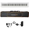 MusicalStore2005 StudioSet per Casio PX-S1100 (Casio PX-S1100 White con Borsa Imbottita)