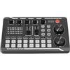 Endingfuny Podcast, set di microfono USB a rene, condensatore, microfono audio, mixer con scheda audio, mixer per streaming, podcasting, registrazione podcast per laptop, personal computer, smartphone