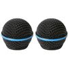 Generic 2 PZ Griglia a testa sferica di ricambio compatibile con Shure microfoni BETA 58A / BETA 58,Nero