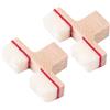 Toyvian Accessori Smorzatori Confortevoli 2 Pezzi la Manutenzione del Pianoforte Verticale in Feltro di Lana e Legno senza Sbavature per Strumenti Musicali