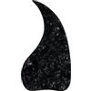 hanhuagongyiping Parti per chitarra Gibson J-45 Acoustic Folk Guitar Pickguard autoadesivo cristallo (nero perlato)
