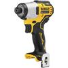 DEWALT XTREME 12 V MAX* Impact Driver, wireless, 1/4, solo strumento (DCF801B)