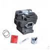 Luxuypon Kit pistone cilindro di ricambio da 56 mm compatibile con accessori per motosega Stihl MS661
