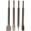 Dapetz® 4pz Sds Set Piatto Scalpello per Martello Trapani