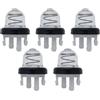 RUURUU Confezione da 5 lampadine di primer per seghe e decespugliatori Stihl TS410, TS420, TS700, TS800, BR500, BR600