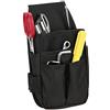 EIMSOAH per Attrezzi Elettricista, Borsa per Attrezzi Elettricista Resistente con Clip Cintura, Mini Organizer Compatto in Nylon per Attrezzi con Tasche Multiple, per