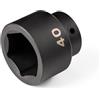 TEKTON Chiave a bussola a 6 punte da 1/2 x 40 mm | SID22140