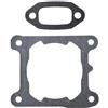 UYTGFO Adatto for motosega Stihl MS261C MS 261 MS261 11410292302 1141 029 2302 Pezzi di ricambio Set guarnizioni di scarico marmitta cilindro