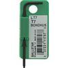 Bondhus Starrett 11707 - Chiavi a sfera a forma di torx con codice a barre, colore: Verde