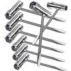MotBach Confezione da 6 utensili di ricambio per motosega, 13 x 19 mm, chiave a T lunga e corta, cacciavite e chiave combinata, dimensioni lunghe e corte