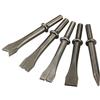 Cryfokt Set di 5 Punte per Martello Pneumatico, Utensile Pneumatico Superiore con Scalpello in Acciaio Al Cromo Molibdeno, Ideale per Taglio Hardware, Foratura, Adatto per Martello 150/190/250