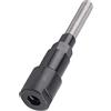 Spacnana Pinza per Frese con Codolo 1/4, Taglierina in Carburo Cementato per Fresa, Macchina per Incidere, Adatta a Varie Dimensioni di Codolo (Asta di prolunga della maniglia da 8 mm)