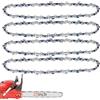 O-CONN Confezione da 4 catene per motosega da 50,8 cm, passo 0,325 cm, calibro 0,050, 80 maglie di trasmissione, adatte per Husqvarna 450 Rancher, 445(E), 450(E), 545 (MII) e 550XP (MII)