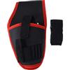 YUANKEECE Supporto per trapano elettrico 12 V, strumento elettrico multifunzionale, sacchetto in poliestere con cintura TZ‑ 191 (bordo rosso)