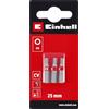 Einhell Accessories Einhell 3 pezzi inserti Basic, 25 mm, H4