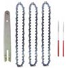 ZHLWei Catene for motoseghe in acciaio da 8 pollici Catene for accessori for motoseghe elettriche SET di catene for motoseghe elettriche di ricambio