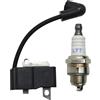 GTWSQQ Bobina di accensione for accessori for utensili da giardino for Husqvarna 435 435E 440 440E 445 445E 450 450E for motosega Jonsered CS2240 CS2240S CS2245