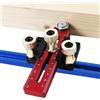 Generico Thin Rip Jig For Woodworking, Precision Ripping Guide For Band Saw, Adjustable Power Tool Accessory For Table Saws, Routers, Milling Machines 5.51x2.76x1.89 Inches