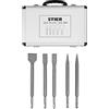 STIER Set di scalpelli SDS-Plus 5 pz. 250 mm