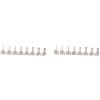 Giwnhvx 16Pcs Ugello Ad Aria Calda per Stazione 8858 Digitale Soffiatore Ad Aria Calda BGA Rilavorazione Stazione di
