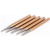 Rennsteig 5x Rennsteig Punzoni 100 MM Scalpello Cromo Vanadio din 7250 Körnen Fatto Germania