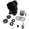 LIWaaGe Kit cilindro pistone da 46 mm for MS290 MS310 MS390 039 029 Accessori for paraolio for motosega 1127 020 1210