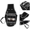 Helilyco Custodia per cintura, cacciaviti e strumenti, organizer 9 in 1 con tessuto di nylon 600D, borsa da appendere alla vita (nera)