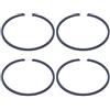 pljYocdO 4 fasce elastiche for pistone 1,5 mm x 46 mm 47 mm 48 mm 49 mm 50 mm 51 mm 52 mm 54 mm adatte for decespugliatore, soffiatore e motosega 028(56mm x 1.5mm)