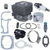LIWaaGe Adatto for motosega Hus 362 365 371 371XP 372 372XP Kit estremità cilindro diametro 52 mm