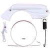 LIWaaGe Adatto for MS180 MS170 018 017 Ricambi for motosega Kit molla giunto ginocchio copertura freno catena