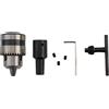 NINMORTH Mandrino B12 con chiave, 1 5 10 mm gamma di serraggio, progettato per fresatura, torni e perforatrici (albero mandrino 12 mm)