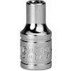 Capri Tools Presa bassa da 4,5 mm, attacco da 1/4, 12 punti, metrico