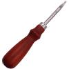 ACTINPANT 1 Pezzo Di Coltello In Pelle Smussatore Utensile Da Taglio Affilato Lama A Forma V Cippatrice Strumenti for Spalare Fatti A Mano Fai Te(1.0mm)