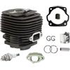 LIWaaGe Adatto for accessori for abbattitori di utensili da giardino MS070 Gruppo cilindro pistone da 58 mm