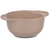 Mepal - Scolapasta Chef it - Drenaggio rapido - Base antiscivolo per maggiore stabilità - Lavabile in lavastoviglie - 1500 ml - Chalk