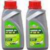 Rhütten Rhutten, Olio Garden per Attrezzi da Giardino, per Motori 4Tempi SAE 30, Minerale, 600ml (Confezione da 2)