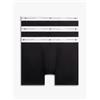 Tommy Hilfiger 3P WB Boxer da Uomo Black/Black/Black White WB L