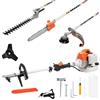 Generico 4 in 1 Decespugliatore a Scoppio 52cc 2T tagliasiepi disco tre denti troncarmi motosega
